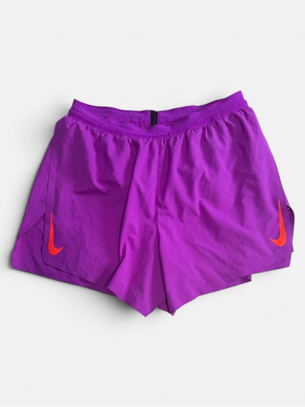 Nike AeroSwift Running Shorts Purple Men's Size M Lightweight Race Split - Picture 2 of 7
